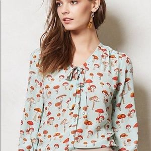 Anthropologie Moulinette Soeurs Toadstool Silk